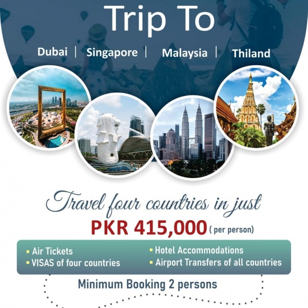dubai malaysia thailand tour package